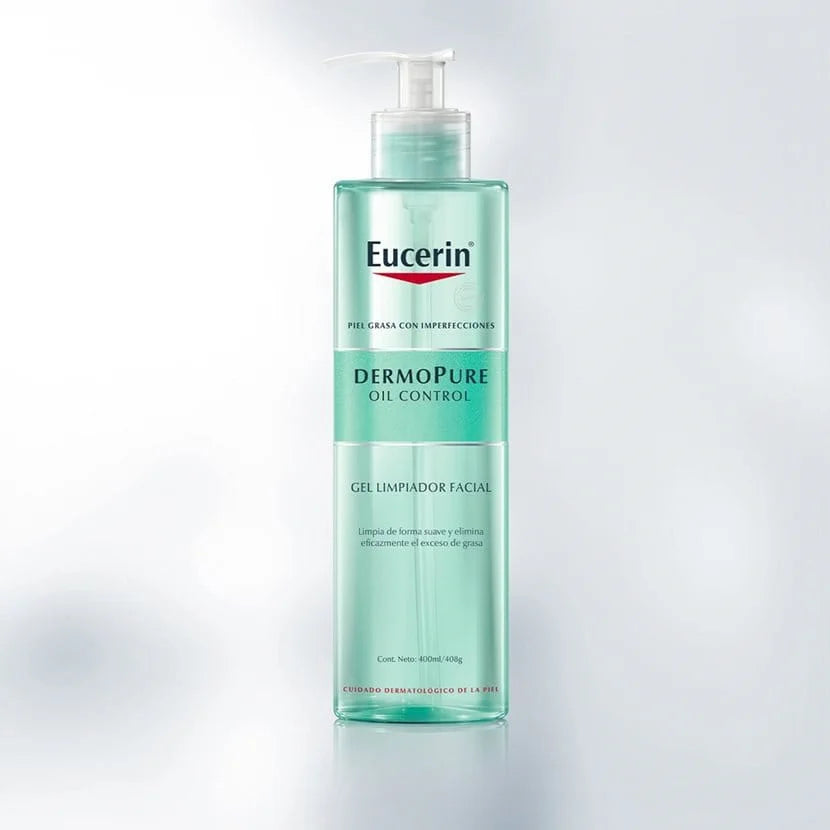 Dermopure Oil Control  Gel Limpiador  Facial X 400 Ml Eucerin