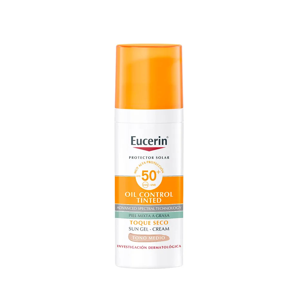 Sun Toque Seco Color Tono medio  Spf 50+ X 50Ml Eucerin