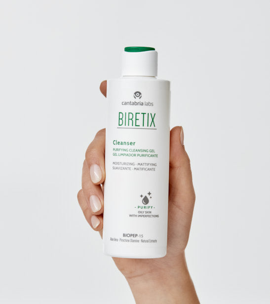 PIEL MIXTA, GRASA O CON TENDENCIA ACNEICA - BIRETIX CLEANSER GEL LIMPIADOR 200ML