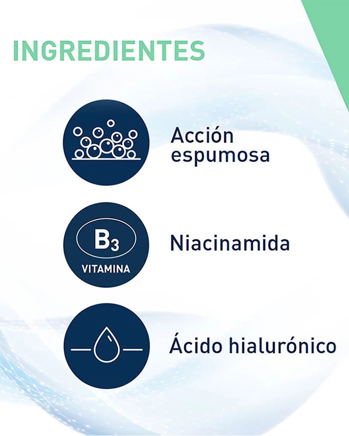 Cerave Gel Limpiador Espumoso X 236 Ml