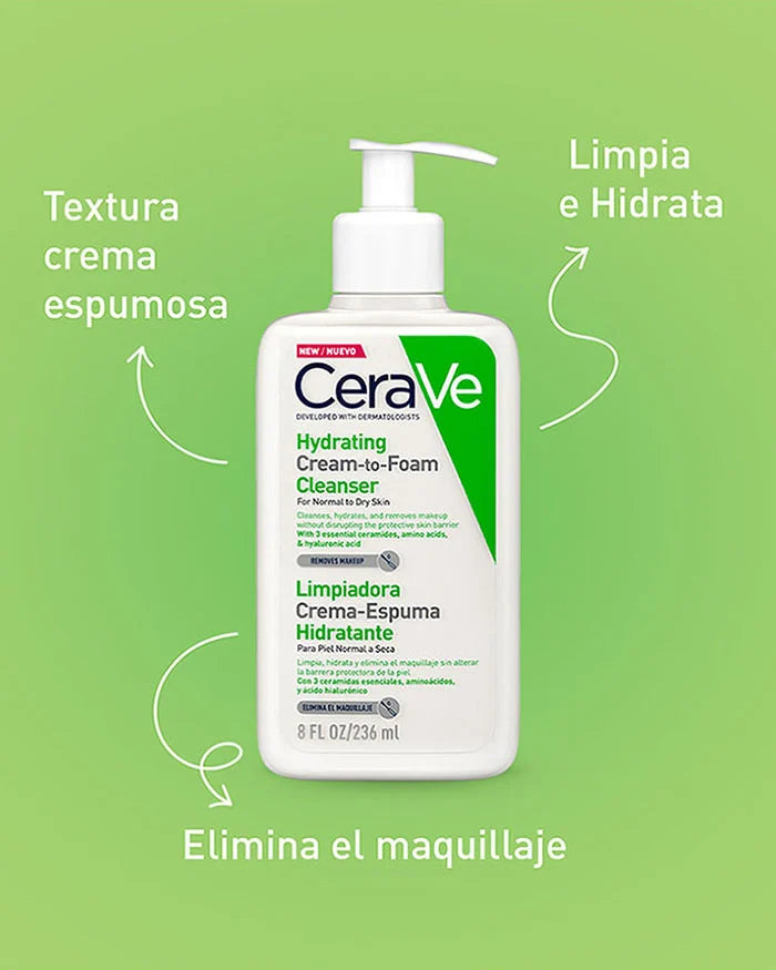 Cerave Limpiador Hidratante X 236 Ml