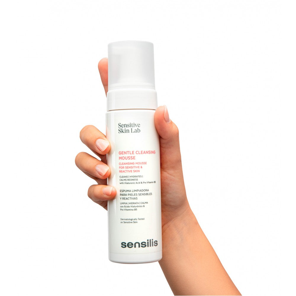 PIEL SENSIBLE, REACTIVA O SECA - SENSILIS GENTLE CLEANSING MOUSSE 200ML