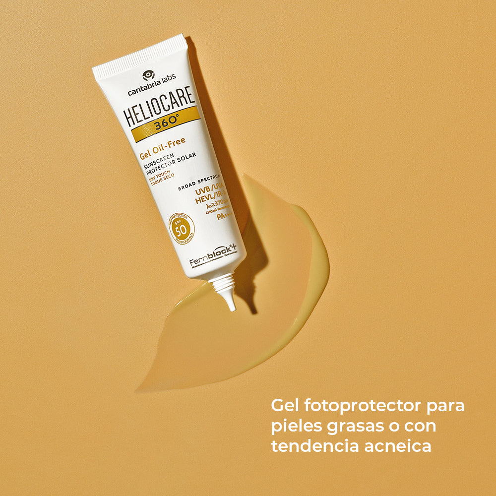 Heliocare 360 Gel Oil Free FPS50+ Toque Seco