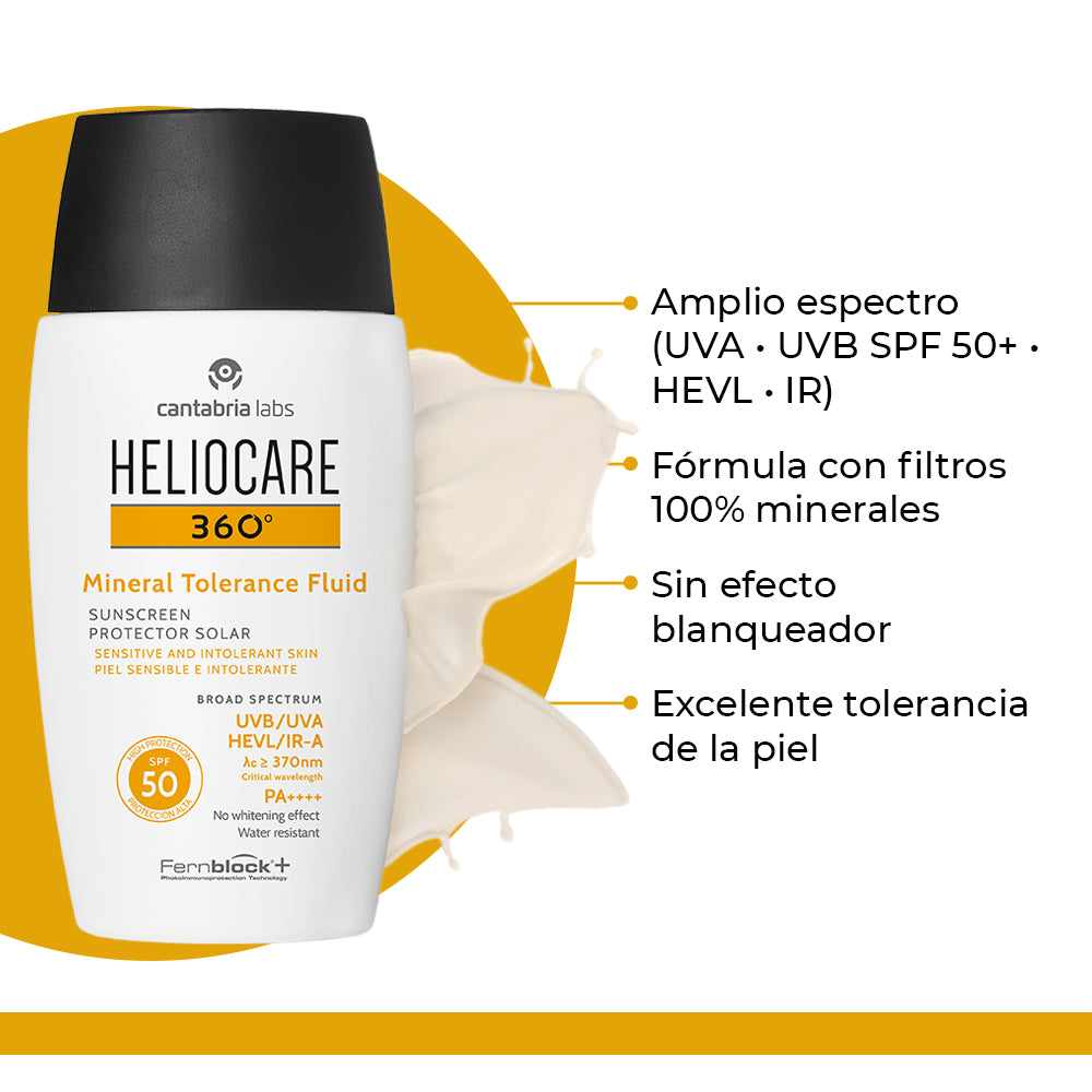 HELIOCARE 360 MINERAL TOLERANCE 50ML MGS