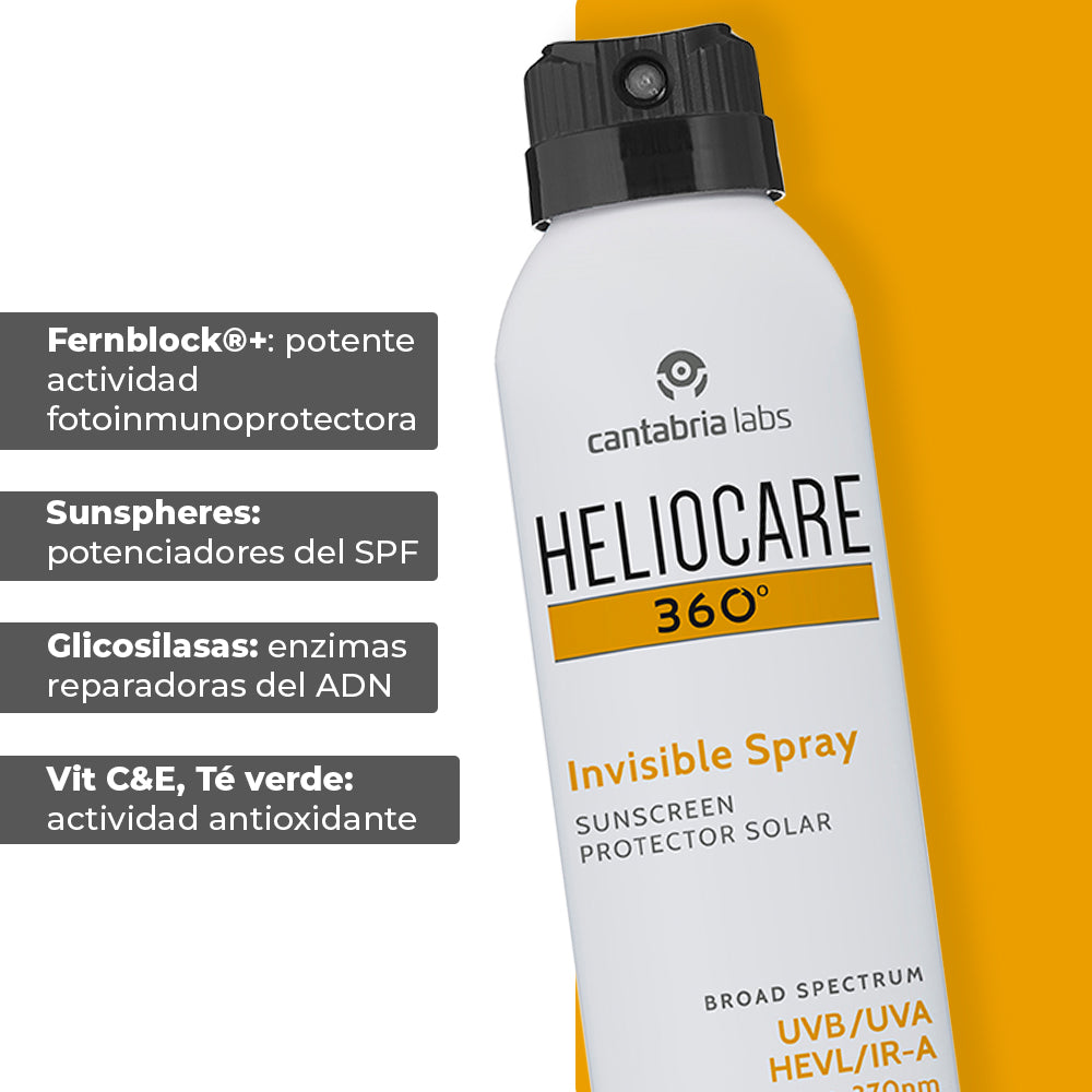 HELIOCARE 360° INVISIBLE SPRAY SPF 50+ 200ML