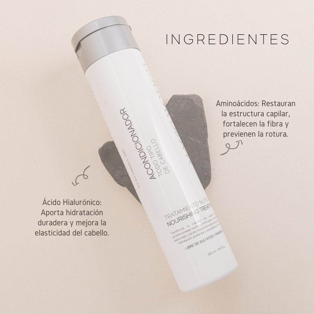 Conditioner with hyaluronic acid and amino acids