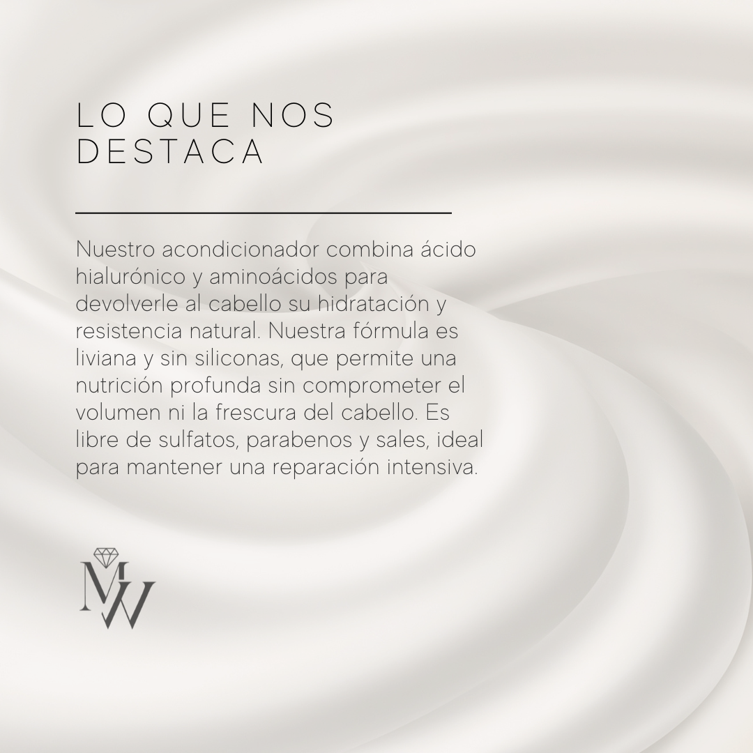 Conditioner with hyaluronic acid and amino acids