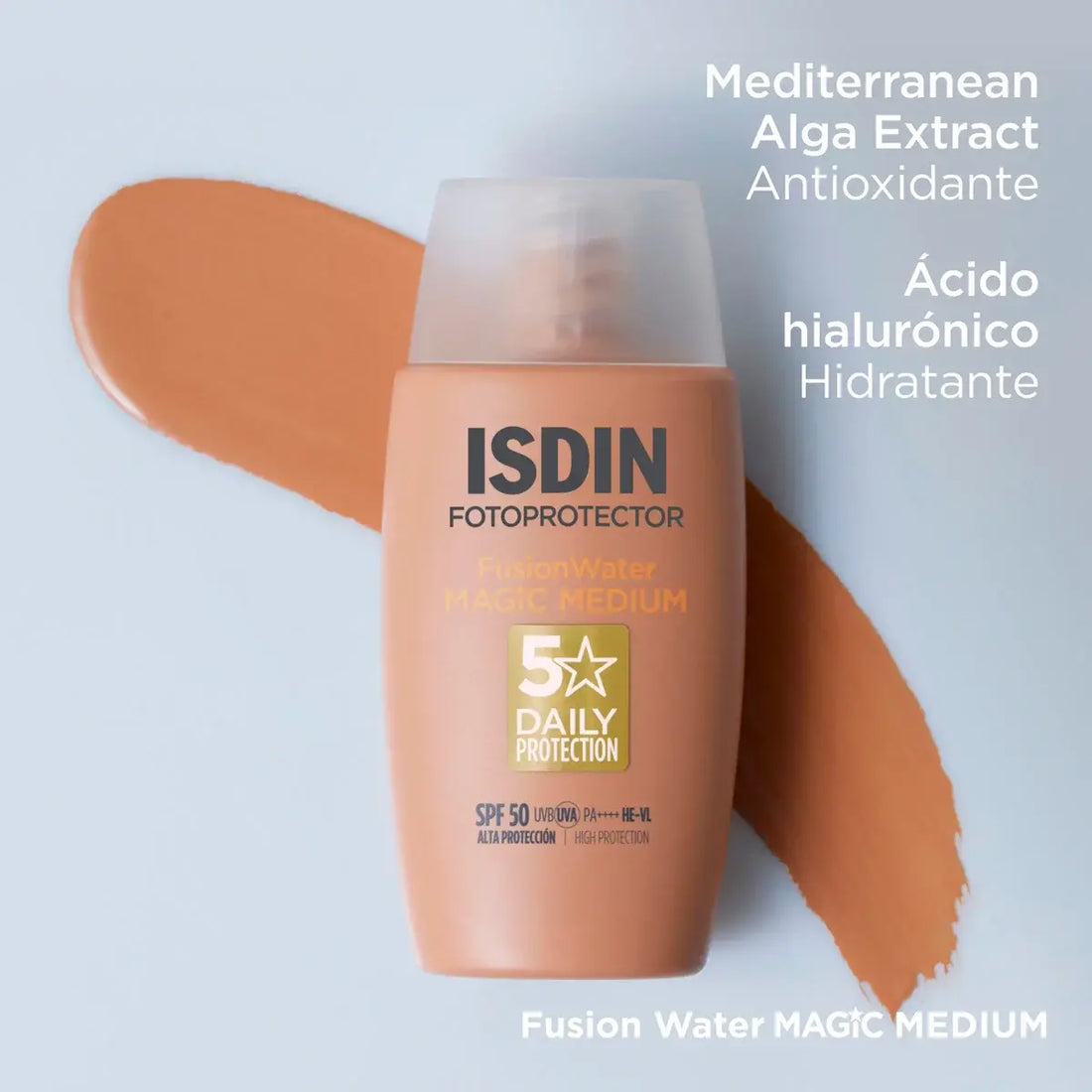 Fusion Water MAGIC Medium SPF 50 - ISDIN