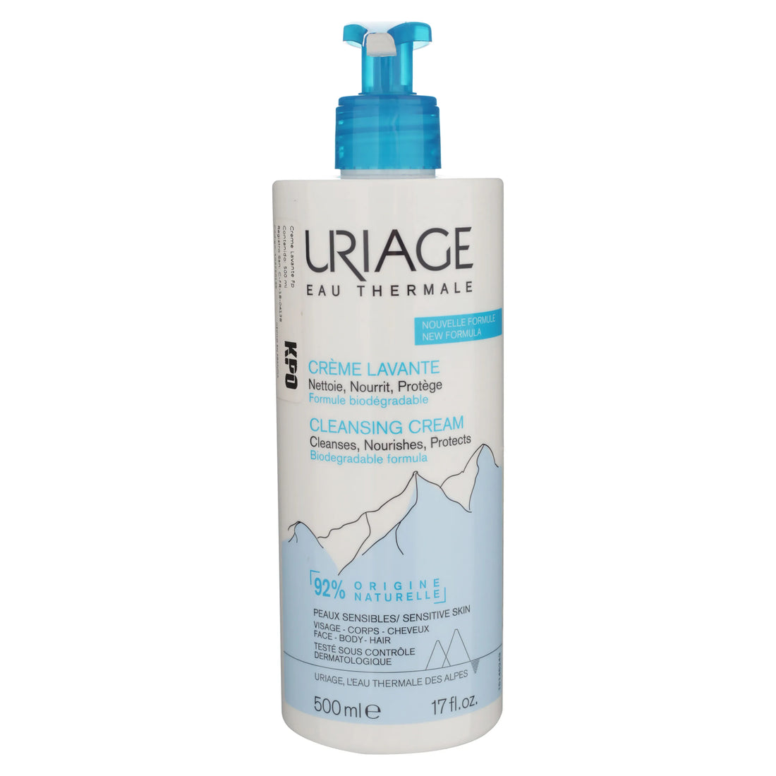 PIEL SENSIBLE, SECA O REACTIVA - URIAGE CREMA LAVANTE 500 ML