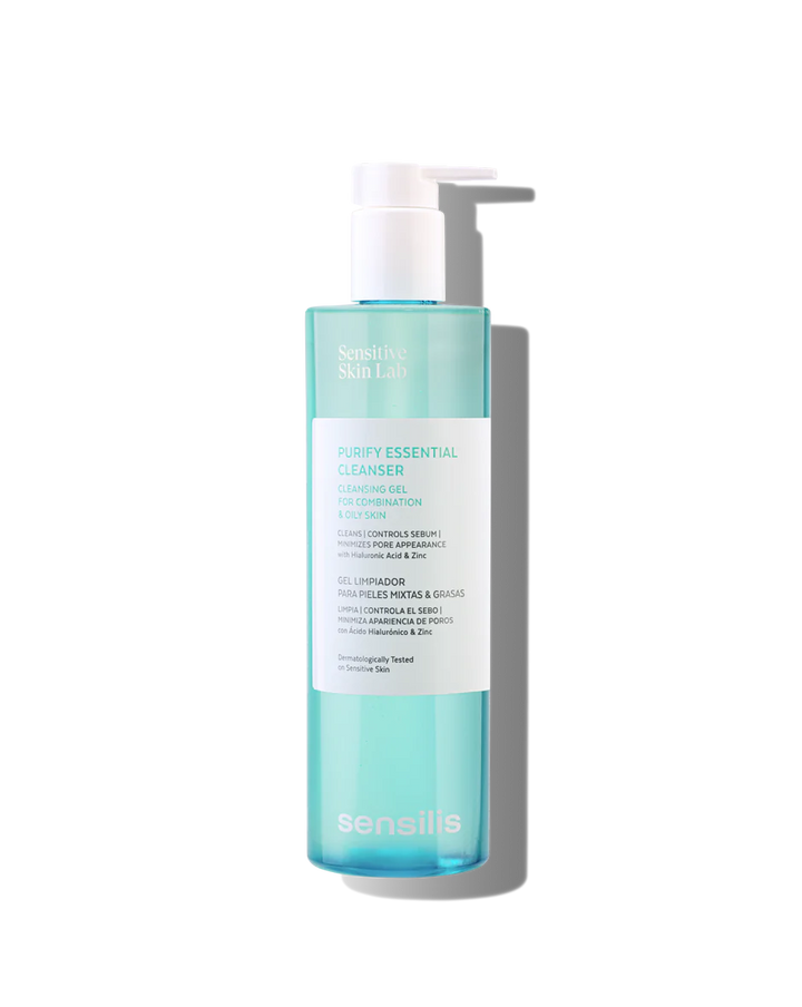 PIEL MIXTA A GRASA - SENSILIS PURIFY ESSENTIAL CLEANSER x 400 ml