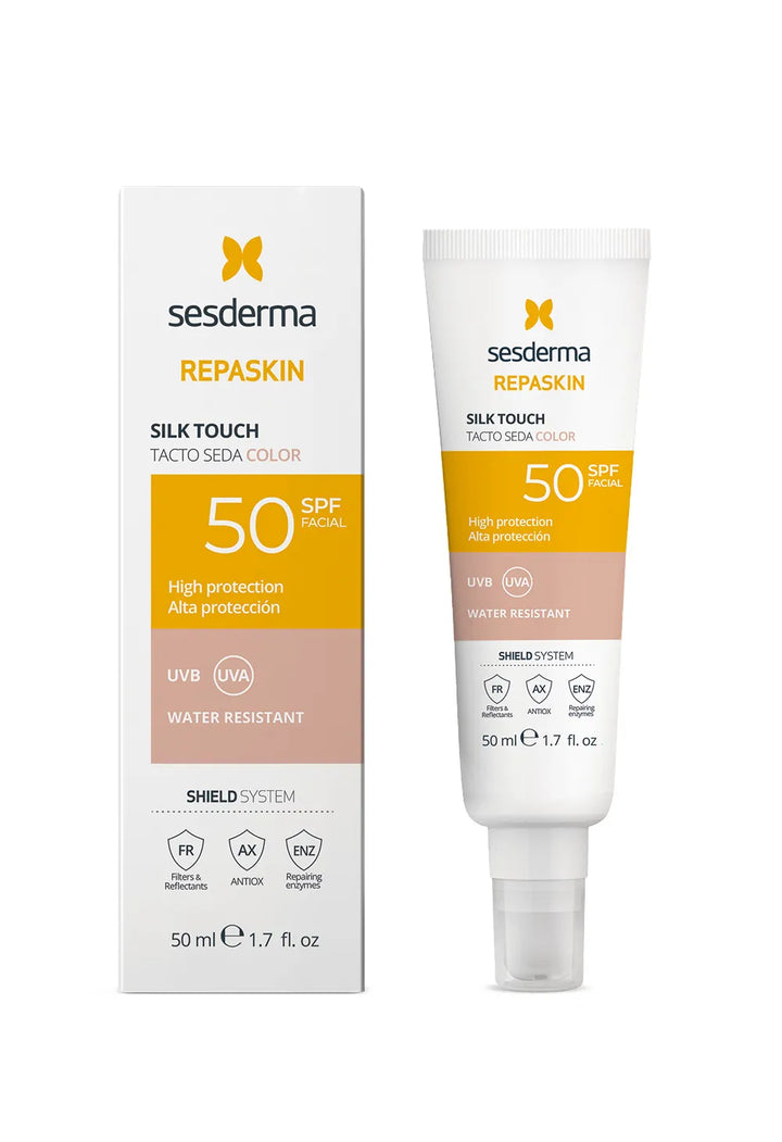 Repaskin Color Tacto Seda Spf 50 X 50 Ml Sesderma