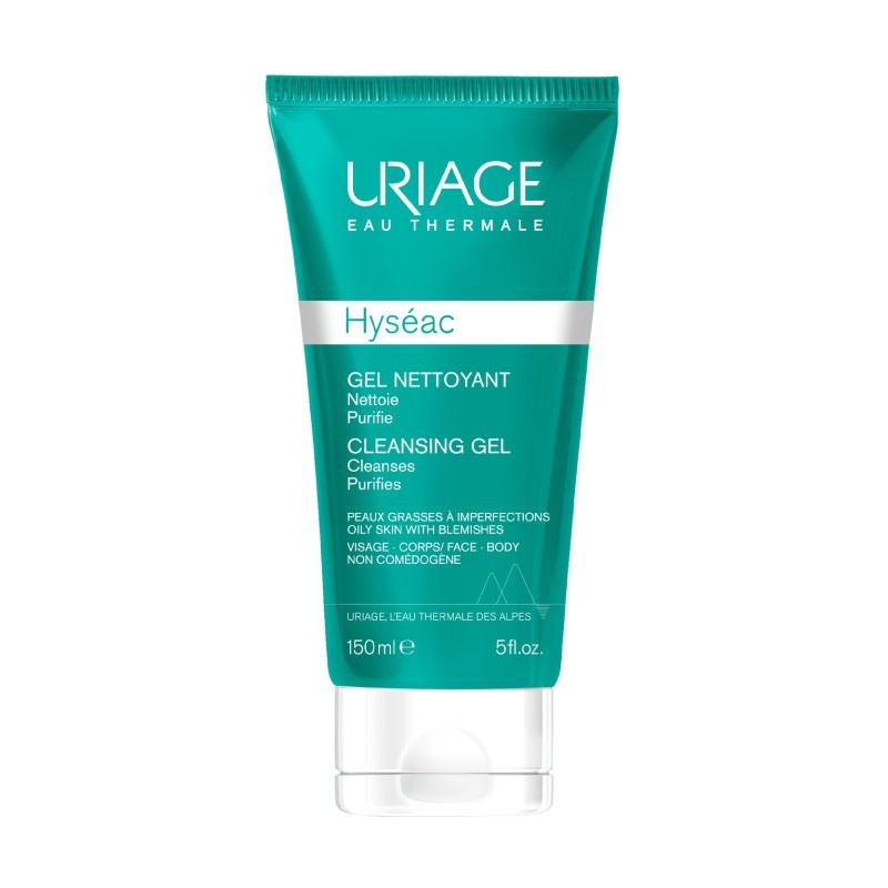 PIEL MIXTA, GRASA O CON TENDENCIA ACNEICA - URIAGE HYSEAC GEL LIMPIADOR 150ML