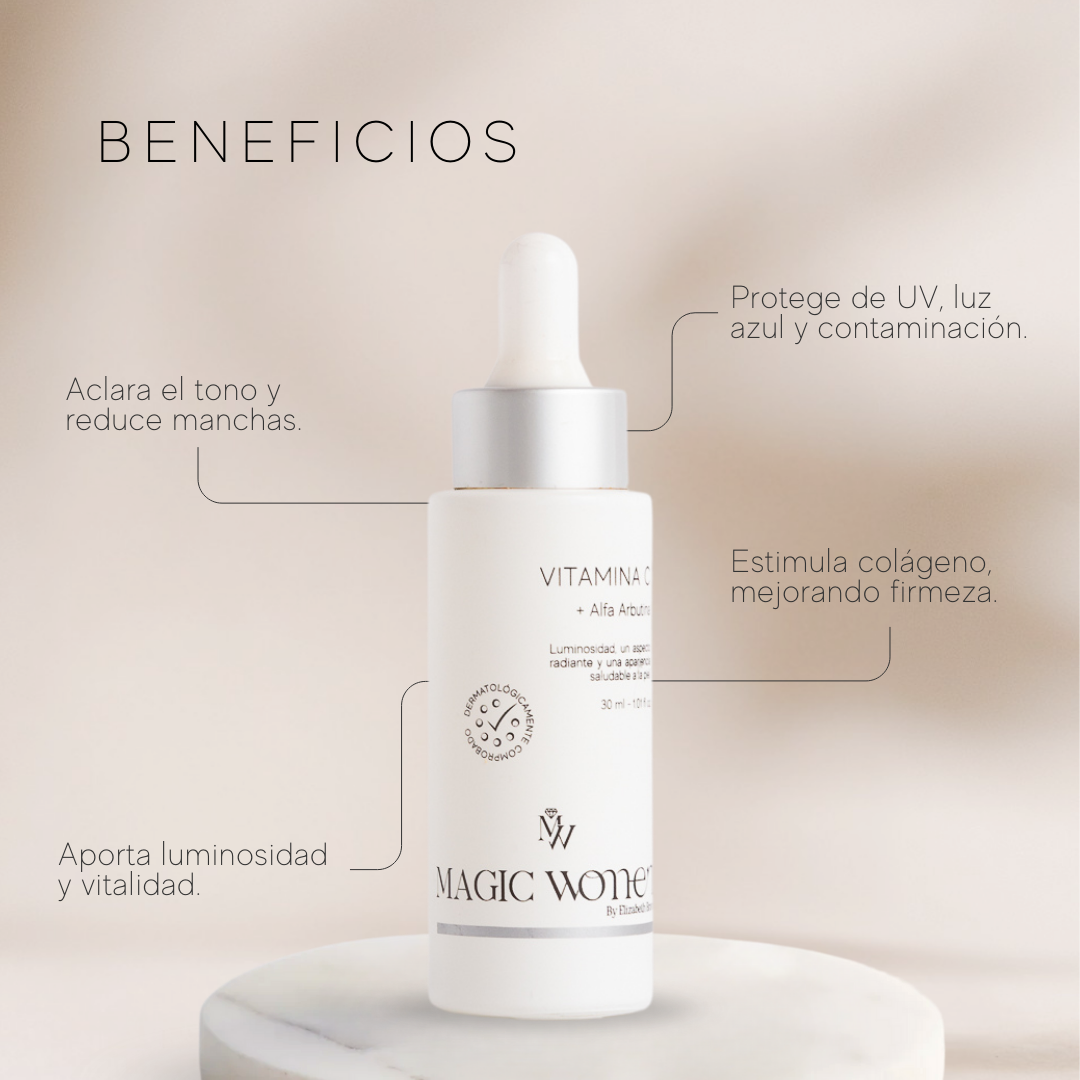 Stabilized Vitamin C Serum with Alpha Arbutin