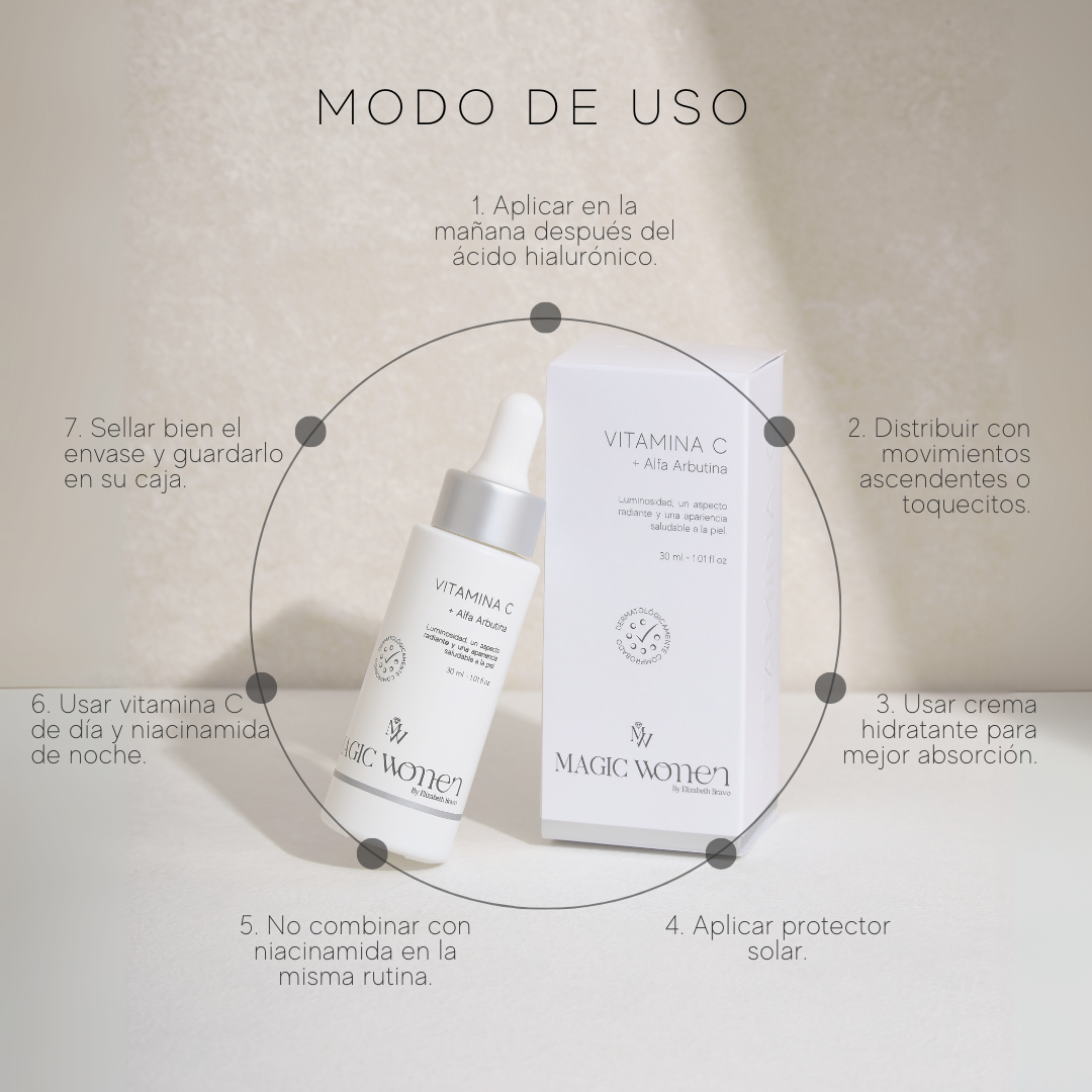 Stabilized Vitamin C Serum with Alpha Arbutin