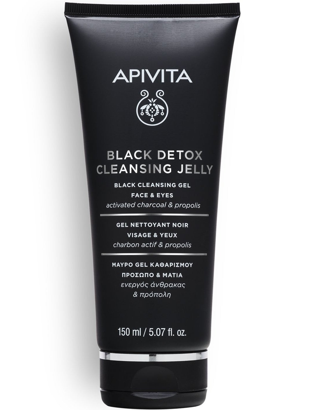 PIEL MIXTA O GRASA - APIVITA BLACK DETOX CLEANSING FACE & EYES GEL 150ML
