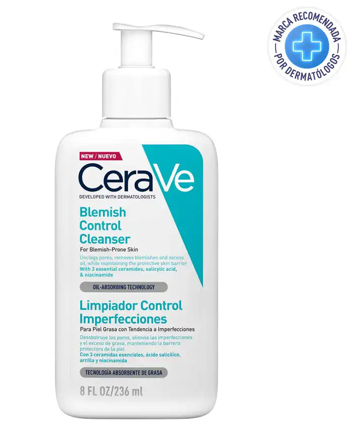 Cerave Limpiador Control Imperfecciones X 236 Ml
