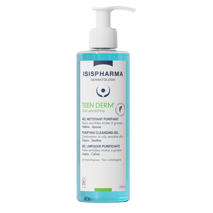 Teen Derm Gel Sensitive X 250 Ml Isispharma