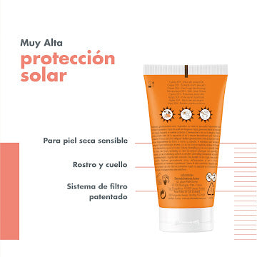 Avene Solar Crema Color 50+X 50 Ml