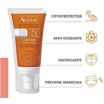 Avene Ultra Fluid Mat Perfect color Spf 50+ X 50 Ml