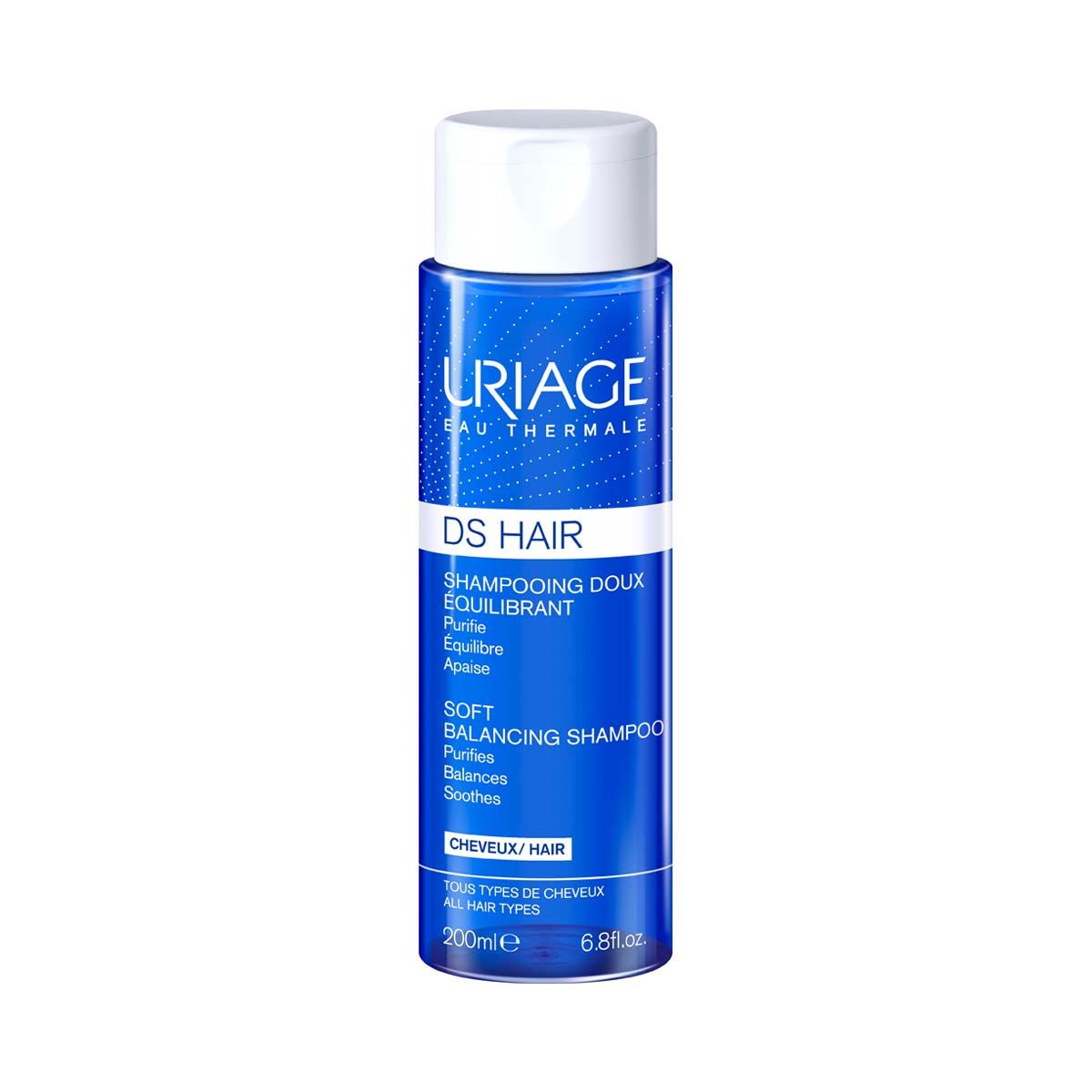 URIAGE D.S. HAIR CHAMPU EQUILIBRANTE 200 ML - GRASO, SENSIBLE O IRRITADO